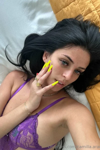 Brunette OF GIRL Camilla Araujo Leaked Onlyfans Pic Release