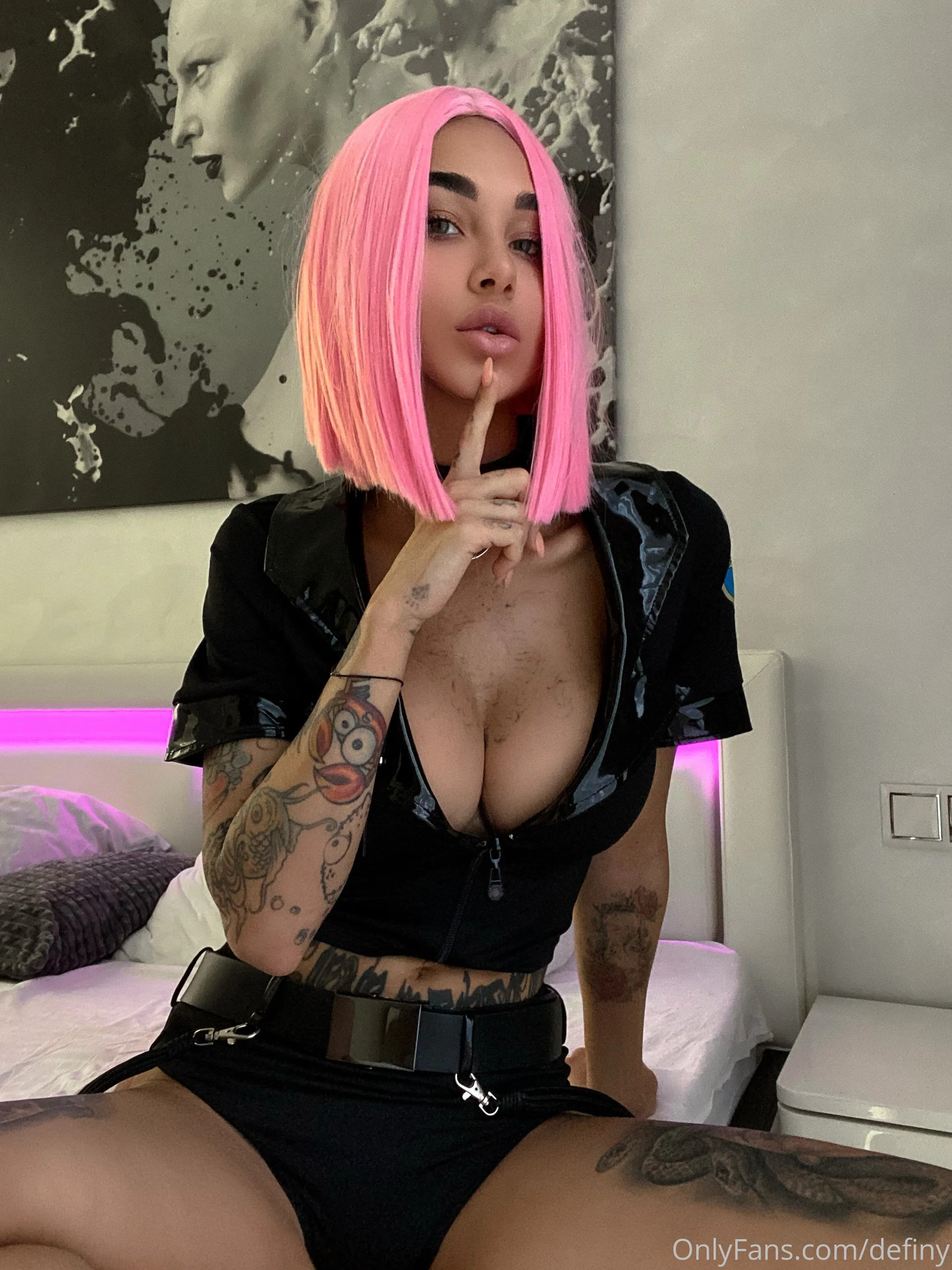 Affable latex wearing Elizabeth Definy onlyfans leaked